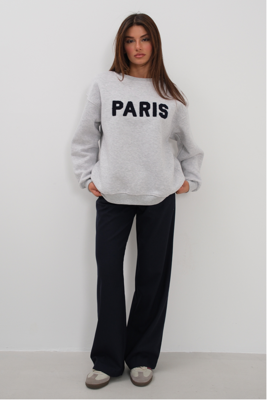 Paris Sweater Grijs